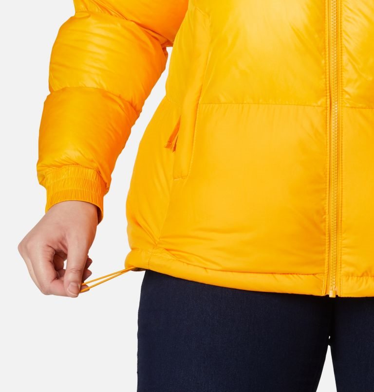 Women's Columbia Pike Lake II Insulated Jackets Yellow | Plus Size CA-E8543